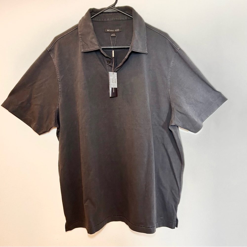 Michael Kors - Men’s Black Polo Shirt Size: XL 100% Cotton (NWT)